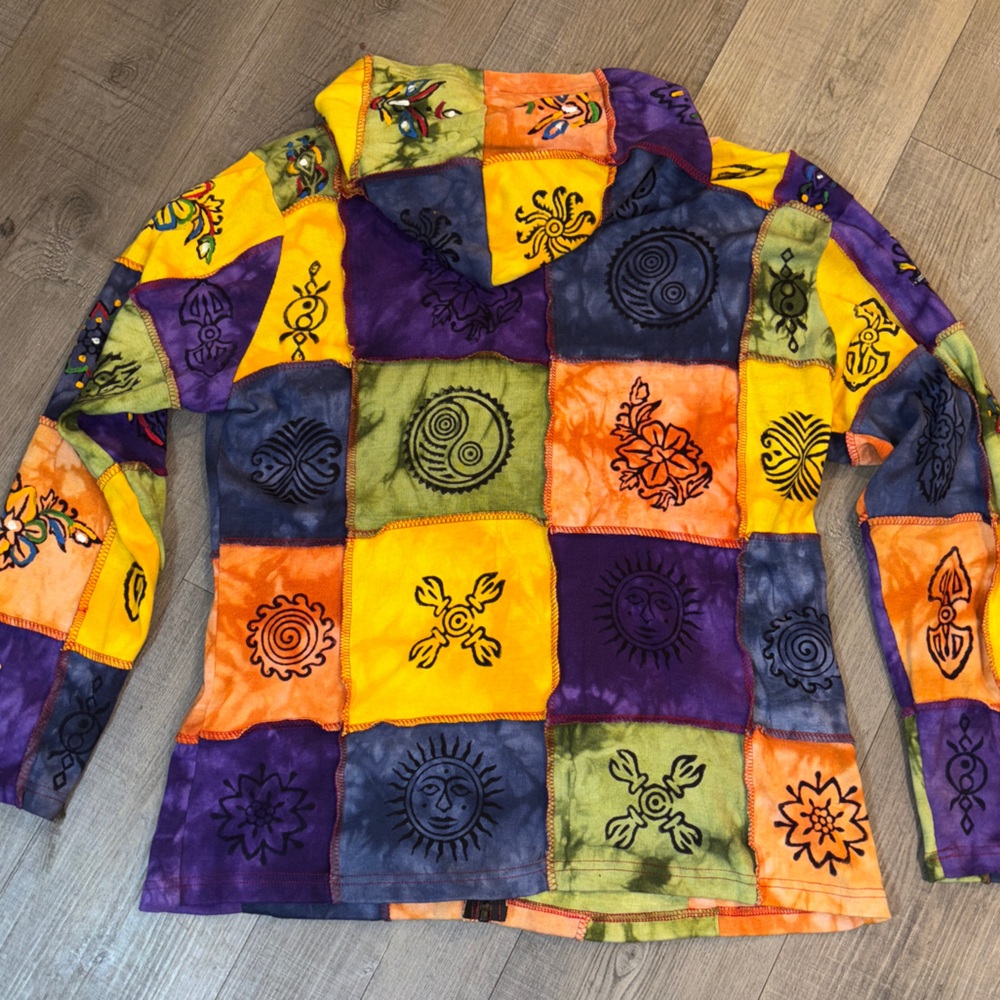 Rising International Multicolor Patchwork Art To … - image 4